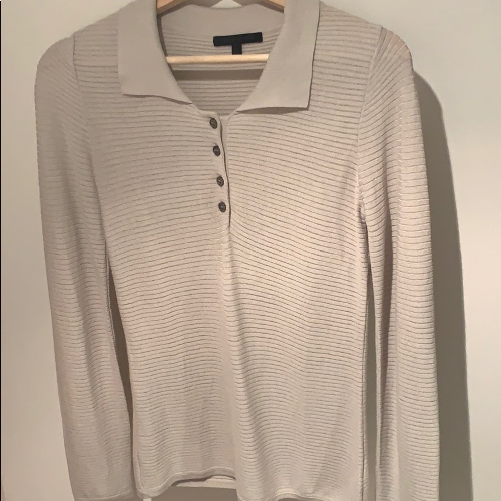 Pale grey polo